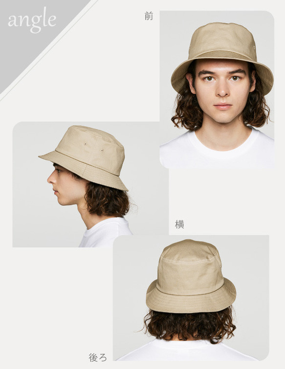 ハット バケットハット メンズ レディース オリジナル キャップ 帽子 子供の絵 子どもの絵 似顔絵gp-hat01-e 5枚目の画像