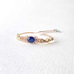 オパールのマクラメ編み 天然石ブレスレット ブレスレット shantiwala