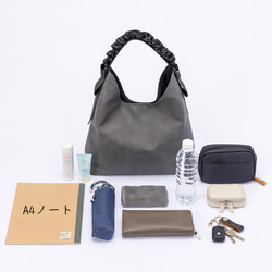 【大人気シリーズ新作】Creema限定 フリル ショルダーバッグ 合皮 レディース 軽量 トート 上品 505-23 9枚目の画像