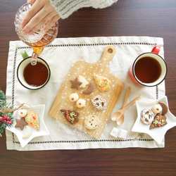 ＜早割クリスマス２０２５＞クリスマスミニツリー缶♪　クリスマス感たっぷりのXmasクッキー缶です。 6枚目の画像