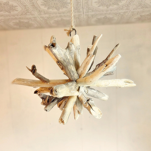 流木☆プランツハンガー 受注生産品 流木ハンギング KIRARA ｜ハンギンググリーン エアプランツ