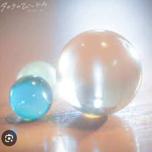 再再販‼︎『タカラのびいどろ』に登場したビー玉3個セット その他