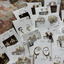 数量限定◆7点セット◆AKKA'sオリジナル福袋￥21000相当　イヤリング　ピアス　樹脂イヤリング　樹脂ピアス　金アレ 6枚目の画像