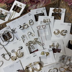 数量限定◆7点セット◆AKKA'sオリジナル福袋￥21000相当　イヤリング　ピアス　樹脂イヤリング　樹脂ピアス　金アレ 9枚目の画像