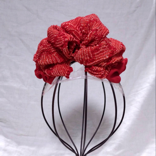 七五三　七五三髪飾り　顎紐付き ヘッドドレス　リメイク髪飾り　SP01 七五三 七五三髪飾り 顎紐付き ヘッドドレス リメイク髪飾り SP01