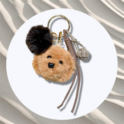 トイプードル モール モールドール キーホルダー バッグチャーム うち