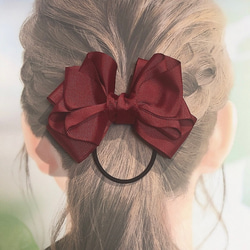 確認　たらりんヘアリボン ヘアゴム ロングリボン　1039　苺　いちご 確認 たらりんヘアリボン ヘアゴム ロングリボン 1039 苺 いちご