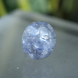 幻想色☆ブルーフローライト四角 flo021 天然石 Funky garuda