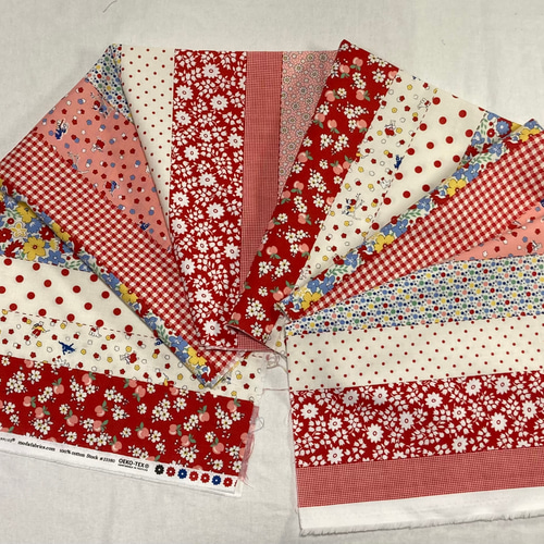 30's Playtime 2025シリーズ ボーダー柄2色セット」moda 生地