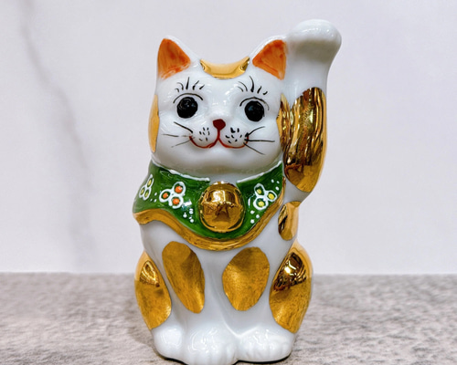 九谷焼 招き猫】 金盛 No. 2.8 その他アート ourlittlezone 通販