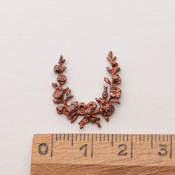 フランス製メタルパーツ GUIRLANDE CREUX SK 20mm K2_J12771_1_20_SK 3枚目の画像