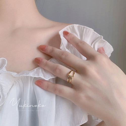 指輪・リング 369 結369 -The Sacred Loop- アシンメトリー｜ノットリング