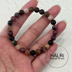 天然石ブレスレット508◇マルチカラートルマリン 1枚目の画像