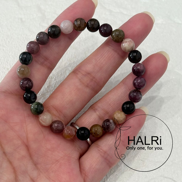 天然石ブレスレット508◇マルチカラートルマリン 1枚目の画像