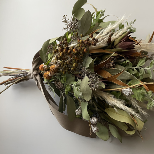 Botanical swag-Autumn colors スワッグ Florist lugna 通販 19894815