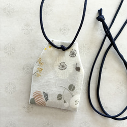 お守り袋　ミニサイズ　デコレクションズ　首かけタイプ♡ふんわり裏地付き　送料無料 2枚目の画像