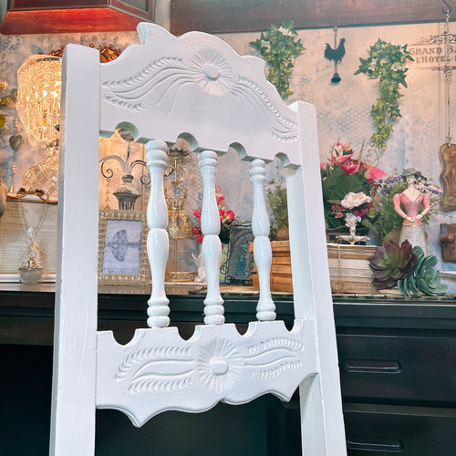 アンティーク商材 ② オールドウッド クッションチェア ウッドスツール 椅子 アンティーク商材 ② オールドウッド クッションチェア ウッド