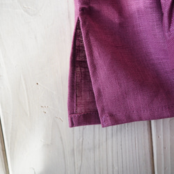 　【予約販売】ローズピンク　フリルハイネックブラウス 9枚目の画像