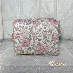 ペットボトルカバー　ミニ　リバティムーンモス/クラシカルパープル　ハンドメイド ペットボトルカバー ミニ リバティムーンモス/クラシカル