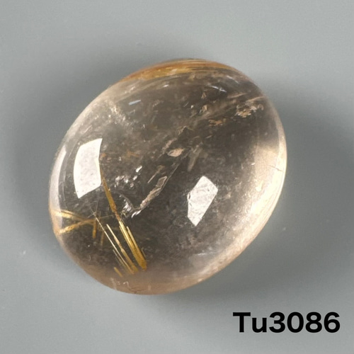 ルチルクォーツ 16ミリ ルース Tu3086 天然石 pinky 通販 19895604