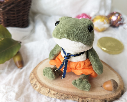 まめこの仔　ハロウィンカーバンクルのぬいぐるみ まめこの仔 ハロウィンカーバンクルのぬいぐるみ 12月になったので