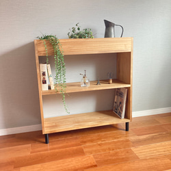 ベンチシェルフ W90 机/テーブル/収納/テレビ台 棚・シェルフ