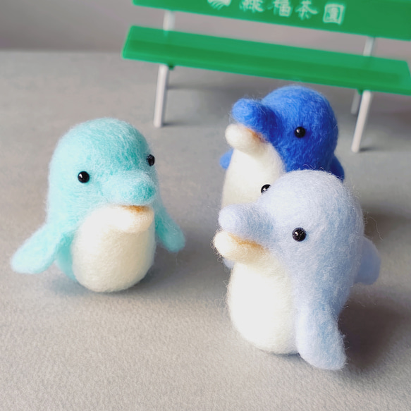 指人形　イルカ 1枚目の画像