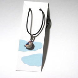 とりだるまペンダント<コシアカツバメ> 2枚目の画像