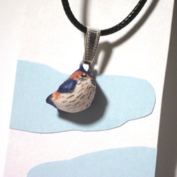 とりだるまペンダント<コシアカツバメ> 1枚目の画像