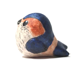 卓上とりだるま　コシアカツバメ 2枚目の画像