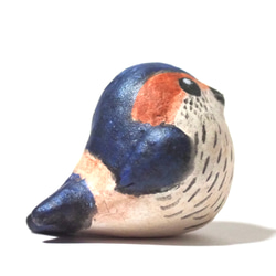 卓上とりだるま　コシアカツバメ 3枚目の画像