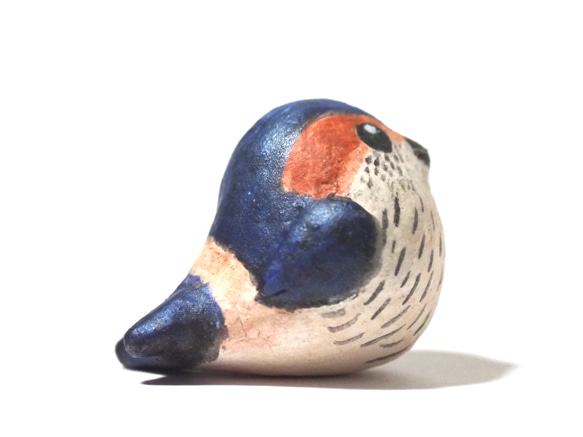 卓上とりだるま　コシアカツバメ 3枚目の画像