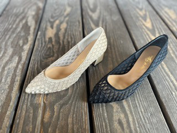 2025新作生地限定オリジナルメイドインジャパンパンプス 1枚目の画像