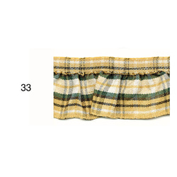 チェック・フリルリボン BEL-8620　カラー選択　1mより　 6枚目の画像