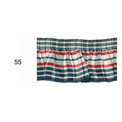 チェック・フリルリボン BEL-8620　カラー選択　1mより　 8枚目の画像