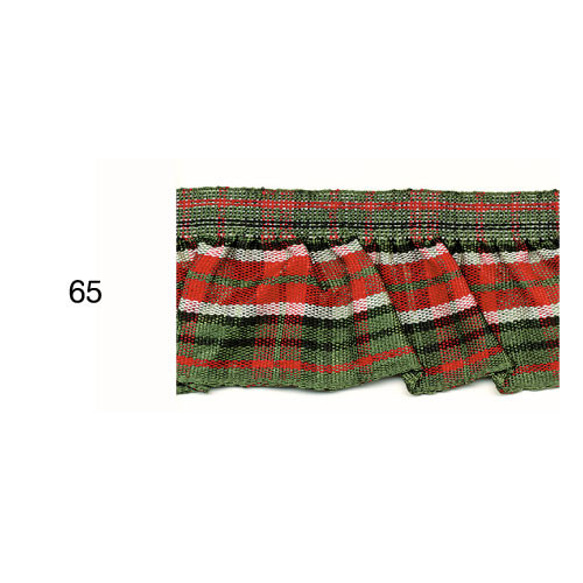 チェック・フリルリボン BEL-8620　カラー選択　1mより　 9枚目の画像