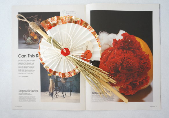 【11月・早割お正月2026】 寿扇稲飾り 5枚目の画像