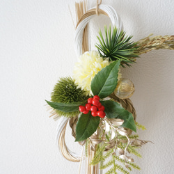 【11月・早割お正月2026】 清光松菊のお正月飾り 4枚目の画像