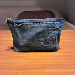 45x45 ビンテージ 藍染 襤褸 リメイク クッションカバー ボロ 3 45x45