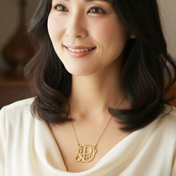 ★【K16GP/RhoP】ロゴネックレス ネックレス -20251001-1- 5枚目の画像