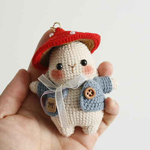 Ars様手編みの帽子付き小人型ぬいぐるみ Ars様手編みの帽子付き小人型ぬいぐるみ Ars様手編みの帽子付き小人型