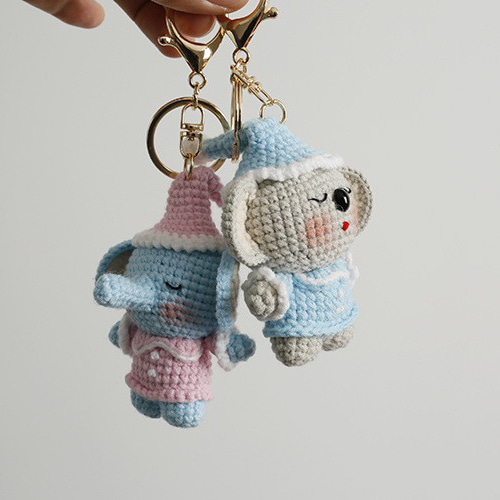 (A^^):ハンドメイド　ダーニング刺繍指人形　ぞう・カバ・コアラ ダーニング刺繍のクマ 抱きぐるみ A^^):ハンドメイド ダーニング刺繍指