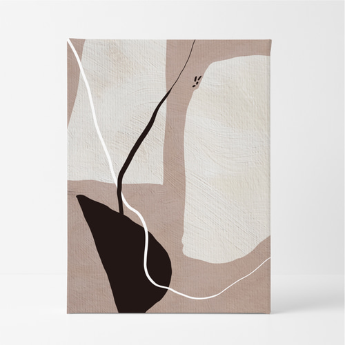 北欧キャンバスアート_subdued color0304 インテリアアートパネル