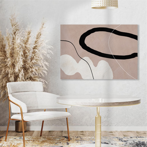 北欧キャンバスアート_subdued color0304 インテリアアートパネル