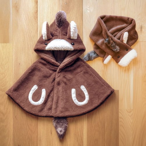 2026年・午年】干支シリーズ 子馬のポンチョ 子供服 Areu 通販