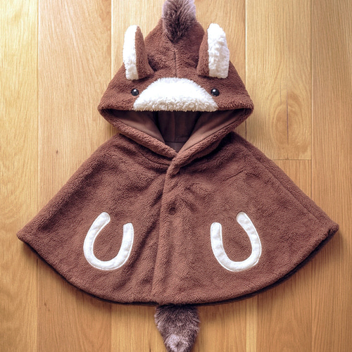 2026年・午年】干支シリーズ 子馬のポンチョ 子供服 Areu 通販