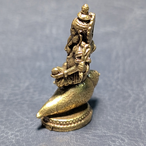 インドの神様】ガネーシャ像 真鍮 ネパール製 豊穣 知識 商業の神様