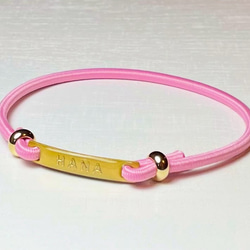 バンジーゴム　カラー見本　ネームチョーカー　首輪　チョーカー　迷子札 バンジーゴム ネームチョーカー チョーカー 迷子札 リード・首輪