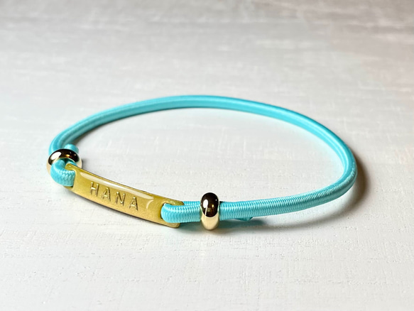 バンジーゴム　カラー見本　ネームチョーカー　首輪　チョーカー　迷子札 バンジーゴム ネームチョーカー チョーカー 迷子札 リード・首輪