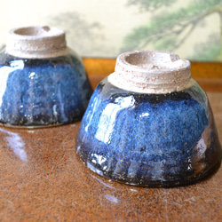 天目盃 加藤仁 共箱付 Temmoku Sake Cup by Hitoshi Kato おちょこ